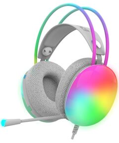INCA Spēļu austiņas IGK-X8Y 7.1, USB, RGB-LED, turquoise Austiņas