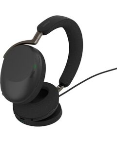 Jabra Evolve3 85 UC Stereo black mit Link 390a u. WLC Austiņas