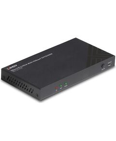 LINDY 100m Cat.6 HDMI 4K60 HDBaseT ExtenderReceiverIR/RS-232 Aдаптеры