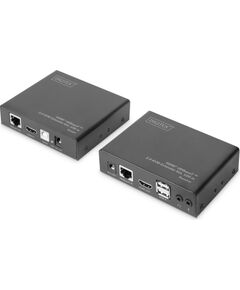 DIGITUS HDMI HDBaseT 2.0 KVM Extender Set, 100 m Aдаптеры