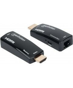 MANHATTAN компактный комплект удлинителя HDMI 1080p по Ethernet Aдаптеры