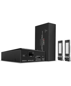 LINDY 300m Fibre Optic DisplayPort 1.2 KVM Extender Aдаптеры