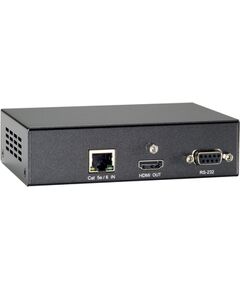 LevelOne HDMI Empfänger Cat5 HDBaseT 2xHDMI/2xRS-232 Black Adapteri