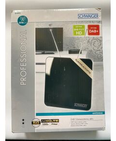 Schwaiger DVB-T комнатная антенна DVB-T2 активная макс. 45dB DAB+ Satelīttelevīzijas un TV uztvērēji