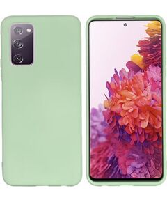 Mocco Silicone Back Case Aizmugurējais silikona apvalks priekš Samsung Galaxy S20 FE / zaļš Neoriģinālie Maciņi