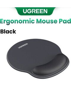 UGREEN LP668 Ergonomisks peles paliktnis ar plaukstas atbalstu / melns Palikņi pelēm