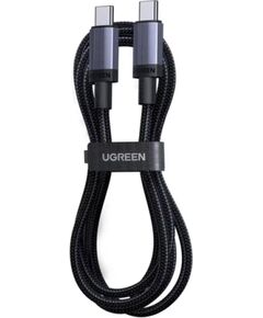 UGREEN 65831 Кабель USB-C - USB-C 0,5 m / чёрно-серый Дата USB-кабели