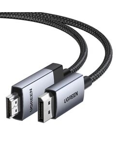 UGREEN 25491 DisplayPort - HDMI kabelis 3m / pelēks HDMI vadi