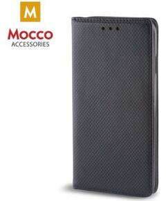 Mocco Smart Magnet Book Case Grāmatveida Maks Telefonam Apple iPhone 5 / 5S / SE Melns Neoriģinālie Maciņi