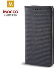 Mocco Smart Magnet Book Case Grāmatveida Maks Telefonam Samsung Galaxy S21 FE 5G Melns Neoriģinālie Maciņi