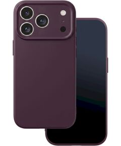 Mocco Silicon Case Aizsargapvalks Priekš Apple iPhone 17 Pro / 18 Pro Dark cherry Neoriģinālie Maciņi