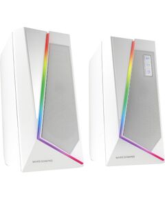 Mars Gaming MS7W Bluetooth 5.0 Stereo skaļruņu sistēma datoram 20W  / balta Jaunumi - Audio-Video