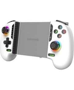 Mars Gaming MGPXPROW Gamepad Bluetooth/USB analogais/ciparu Android, PC, PlayStation 4, Nintendo Switch 2 / balts Spēļu kontrolieri