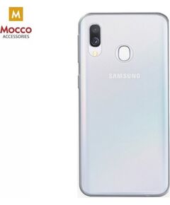 Mocco Ultra Back Case 0.3 mm Aizmugurējais Silikona Apvalks Priekš Samsung A205 Galaxy A20 Caurspīdīgs Neoriģinālie Maciņi