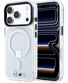 BMW M IML Glossy Metal Logo & Trims MagSafe Case Защитный чехол для iPhone 18 Pro / 17 Pro / прозрачный Чехлы - альтернативные