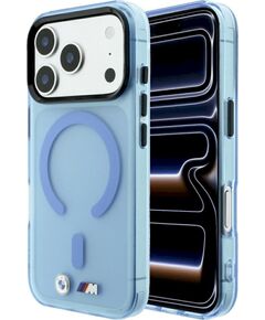 BMW M IML Frosted Metal Logo & Trims MagSafe Case Защитный чехол для iPhone 18 Pro / 17 Pro / синий Чехлы - альтернативные
