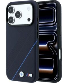BMW M Tire Track Blue Line MagSafe Case Защитный чехол для iPhone 18 Pro Max / 17 Pro Max / тёмно-синий Чехлы - альтернативные