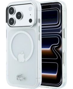 Lacoste IML Frosted MagSafe Защитный чехол для iPhone 18 Pro Max / 17 Pro Max / прозрачный Чехлы - альтернативные