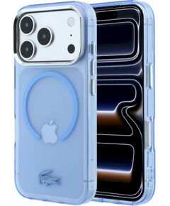 Lacoste IML Frosted MagSafe Защитный чехол для iPhone 18 Pro / 17 Pro / синий Чехлы - альтернативные