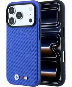 BMW M Carbon Printed Ring MagSafe Case Защитный чехол для iPhone 18 Pro / 17 Pro / синий Чехлы - альтернативные