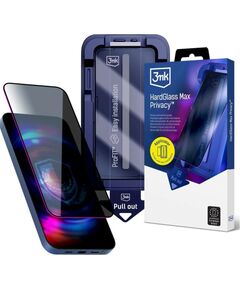 3MK HardGlass Max Privacy Privacy Tempered Glass Защитное стекло для Apple iPhone 18 Pro Max / чёрный Защитные пленки экрана для планшетников