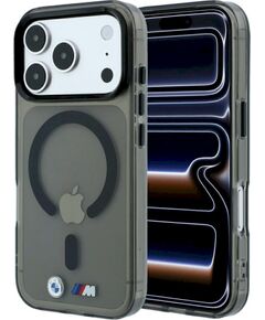 BMW M IML Glossy Metal Logo & Trims MagSafe Case Защитный чехол для iPhone 18 Pro / 17 Pro / чёрный Чехлы - альтернативные