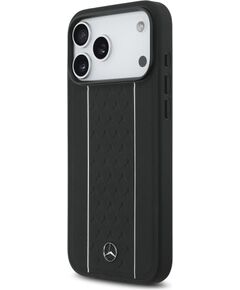Mercedes Leather Star Pattern and Stripes MagSafe Case Чехол для Apple iPhone 17 Pro Max Чехлы - альтернативные