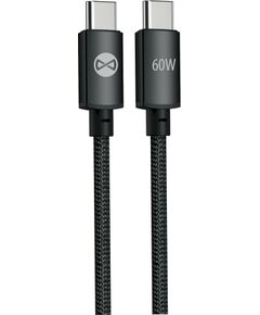Forever Vibe C2G Kabelis USB-C uz USB-C 1m Data USB kabeļi