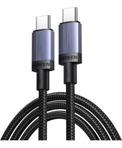 Ugreen L532 USB-C uz USB-C kabelis PD 240W 480Mbps 3m pelēks Data USB kabeļi