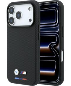 BMW M Quadrille Kevlar Tricolor & Metal Logo MagSafe Защитный чехол для iPhone 18 Pro / 17 Pro Чехлы - альтернативные