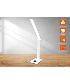 Lamex LXL0099B LTC LED настольная лампа 10W 3 режима освещения 3000/4500/6000K Biroja galda lampas