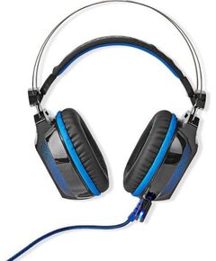 Nedis GHST500BK Игровые наушники накладные Surround USB Type-A Складной и выдвижной микрофон Наушники