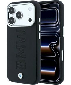 BMW Sign Centered Deboss MagSafe Защитный чехол для iPhone 18 Pro Max / 17 Pro Max / чёрный Чехлы - альтернативные