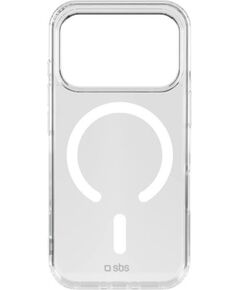 SBS Ultra-strong case with D3O , iPhone 18 Pro, transparent - Case Oriģinālie maciņi