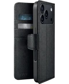 SBS Wallet Classic Mag, MagSafe, iPhone 18 Pro Max, black - Smartphone cover Oriģinālie maciņi