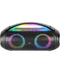Mars Gaming MSPULSE Stereo portatīvais skaļrunis 50W / melns Bezvadu skaļruņi