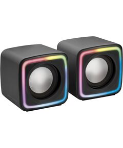 Mars Gaming MSCUBE Kompaktie RGB spēļu skaļruņi 8W DSP / melni Jaunumi - Audio-Video