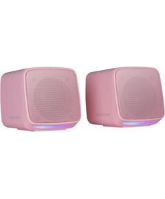 Mars Gaming MSPROP Stereo datoru skaļruni 10W / rozā Bezvadu skaļruņi
