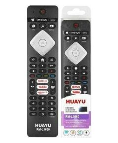 Lamex LXH1660 Пульт дистанционного управления для телевизора LCD/LED Philips RM-L1660 SMART, NETFLIX, YOUTUBE, RAKUTEN, ambilight TV пульты