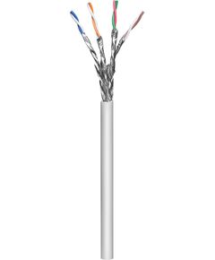 Goobay patch cable CAT6a S/FTP (gray, 305 meters, without plug) Сетевые кабели