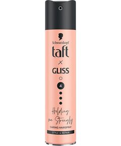Schwarzkopf Taft Gliss Holding me Strongly - Mega silně tužící lak na vlasy 250ml Духи и косметика