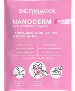 Dermacol Nanoderm Face Mask - Nanovlákenná omlazující pleťová maska Jaunumi - Smaržas
