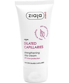Ziaja Dilated Capillaries Strengthening Day Cream SPF 6 - Pleťový krém 50ml Духи и косметика
