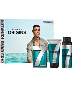 Cristiano Ronaldo Set CR7 Origins Eau De Toilette 100 ml + CR7 Game On Shower Gel 150 ml + CR7 Origins Refreshing Deodorant Spray 150 ml Новинки Компьютерная техника