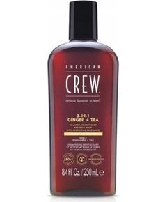 American Crew 3-in-1 Ginger + Tea 250 ml shampoo Jaunumi - Datori