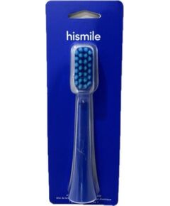 Końcówka Molton Brown Hismile, Hismile, Replacement Brush Head, Blue Unisex Uzgaļi elektriskajām zobu birstēm