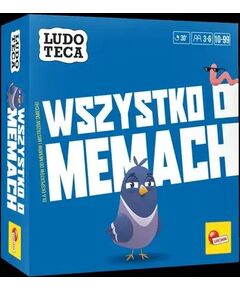 Lisciani LISCIANI WSZYSTKO O MEMACH Galda spēles