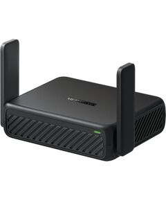 Mercusys AX3000 Travel Router MR84X-Travel 802.11a 574/2402 Mbit/s 10/100/1000 Mbit/s Ethernet LAN (RJ-45) ports 1 Mesh Support No MU-MiMO No No mobile broadband Antenna type External Omni-directional 1 Рутеры