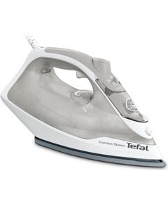 TEFAL Express Steam Iron FV2863E1 Steam Iron 2500 W Water tank capacity 270 ml Continuous steam 30 g/min Steam boost performance 200 g/min Gludekļi un sistēmas