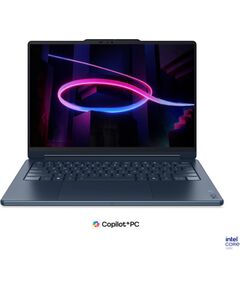 Lenovo Yoga 9 2-in-1 14IPH11 Intel Cosmic Blue 14 " OLED Touchscreen 2.8K WQXGA+ 2880 x 1800 pixels Intel Core Ultra 7 355 32 GB Soldered LPDDR5X Solid-state drive capacity 1000 GB Intel Graphics Windows 11 Home 802.11be Bluetooth version 5.4 Keyboard lan Ноутбуки